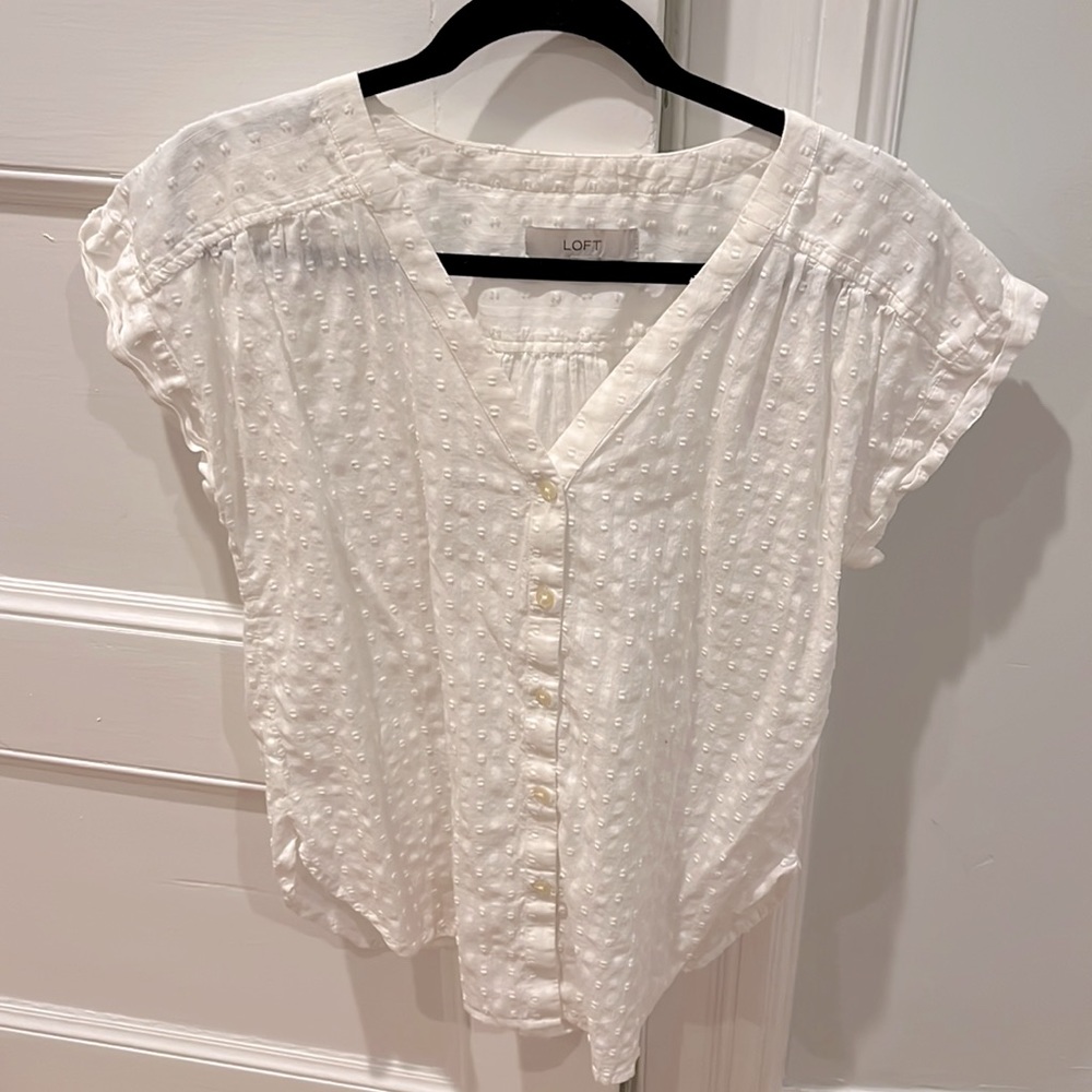 Flowy Loft blouse, size M, summer top